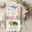 Buscar under the sea invitaciones Es un niño