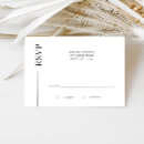 Buscar limpio tarjetas rsvp Moderno