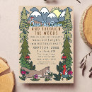 Buscar río invitaciones de cumpleaños Rústico