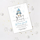 Buscar penguin invitaciones Copo de nieve