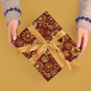 Buscar copos nieve de papel de regalo Patrón