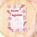 Buscar pajama party invitaciones Chica