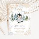 Buscar pingüino invitaciones 5 º ducha