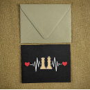 Buscar corazón simple postales Vintage