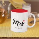 Buscar boda simple tazas Mrs