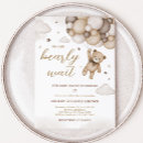 Buscar oso de peluche marrón invitaciones Podemos esperar