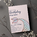 Buscar cola de la sirena invitaciones Invitados