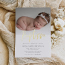 Buscar moderno invitaciones para bautizos Elegante