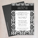 Buscar damasco negro invitaciones Femenino