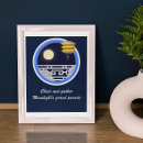 Buscar luna y estrella posters Rosa
