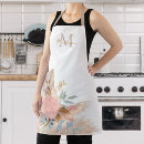 Buscar floral delantales Follaje