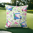 Buscar pelota de golf cojines Rosa