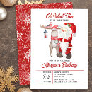 Buscar divertida invitaciones de navidad Caprichoso