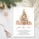 Buscar minimalista invitaciones de navidad Simple