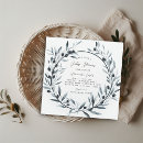Buscar rama de olivo invitaciones Verde de salvia