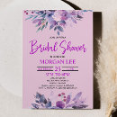 Buscar púrpura violeta invitaciones Para ella