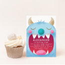 Buscar monstruo azul invitaciones Chico