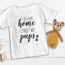 Buscar perro bebe camisetas Para ella