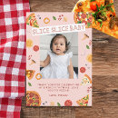 Buscar rebanada tarjetas Fiesta de pizza