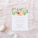 Buscar baby on the way invitaciones Melocotón