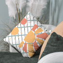 Buscar naranja retro cojines Simple