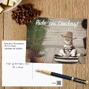 Buscar día del vaquero postales General y unisex