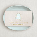 Buscar design tarjetas de visita Interior designer