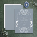 Buscar línea azul invitaciones Para ella