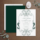 Buscar art nouveau wedding invitaciones Prometida