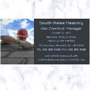 Buscar masonry tarjetas de visita Construcción