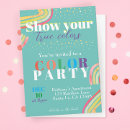 Buscar colores del arco iris invitaciones Para todos