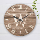 Buscar madera del granero relojes de pared Para todos