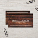 Buscar madera construcción de tarjetas de visita Contratista