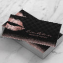 Buscar kiss tarjetas de visita Artista de maquillaje