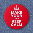 Buscar plantilla editable chapas Mantener la calma