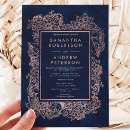 Buscar blue rose invitaciones Elegant