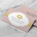 Buscar labios tarjetas de visita Maquillaje