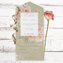 Buscar marco rústico invitaciones Acuarela