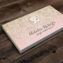 Buscar loto rosado tarjetas de visita Elegante