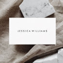 Buscar decorador tarjetas de visita Minimalista