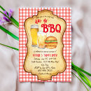 Buscar de la barbacoa invitaciones Cerveza
