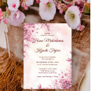 Buscar japonés invitaciones Floral
