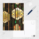 Buscar art deco postales Verde