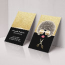 Buscar african tarjetas de visita Peluquero