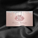 Buscar letra tarjetas de visita Salón de belleza