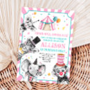 Buscar fiesta del circo invitaciones Para todos