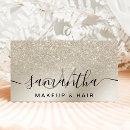 Buscar metal del oro tarjetas de visita Para ella