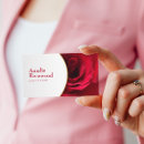 Buscar red rose tarjetas de visita Profesional