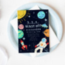 Buscar fiesta del espacio invitaciones Niños