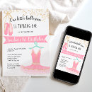 Buscar ballerina birthday invitaciones Invitados